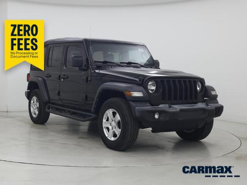 Black 2022 Jeep Wrangler Unlimited Sport S