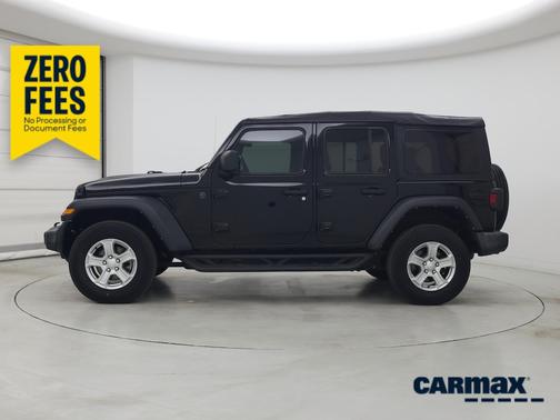 Black 2022 Jeep Wrangler Unlimited Sport S
