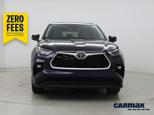 Blue 2023 Toyota Highlander XLE