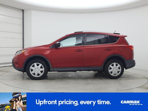 Red 2015 Toyota RAV4 LE