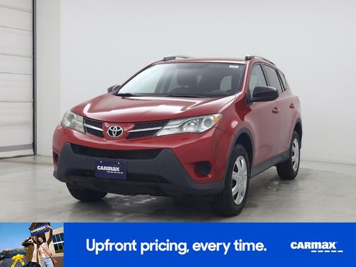 Red 2015 Toyota RAV4 LE