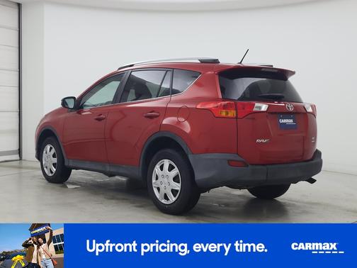 Red 2015 Toyota RAV4 LE