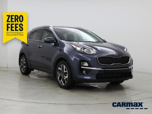 Blue 2020 Kia Sportage EX