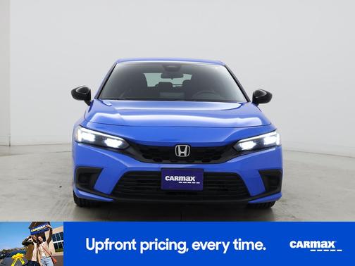 Blue 2022 Honda Civic Sport