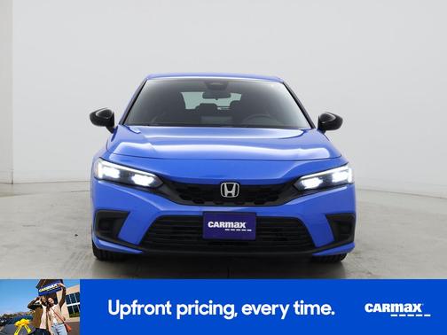 Blue 2022 Honda Civic Sport