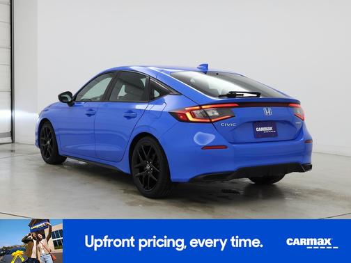 Blue 2022 Honda Civic Sport
