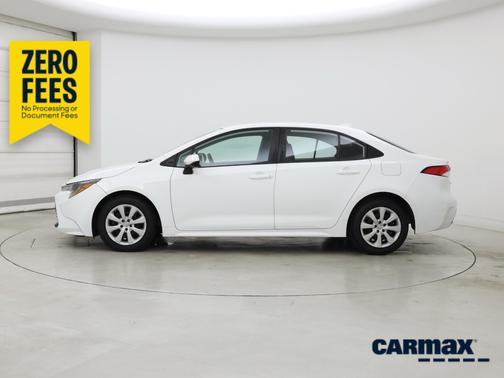 White 2023 Toyota Corolla LE