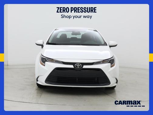 White 2023 Toyota Corolla LE