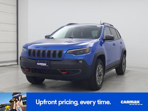 Blue 2021 Jeep Cherokee Trailhawk