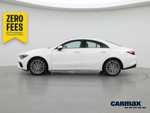White 2025 Mercedes-Benz CLA 250