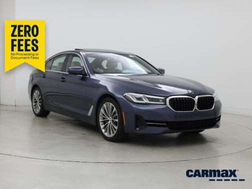 Blue 2023 BMW 540 I