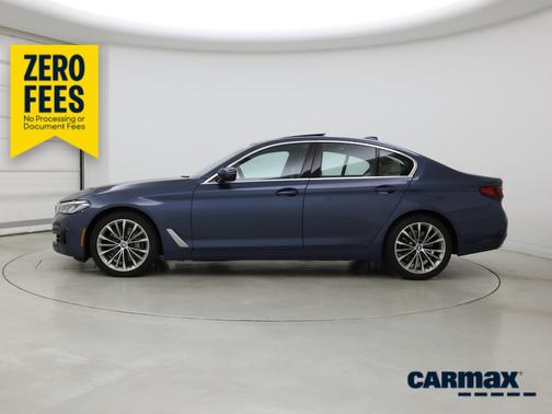 Blue 2023 BMW 540 I