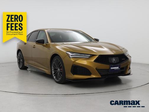 Orange 2021 Acura TLX Type S