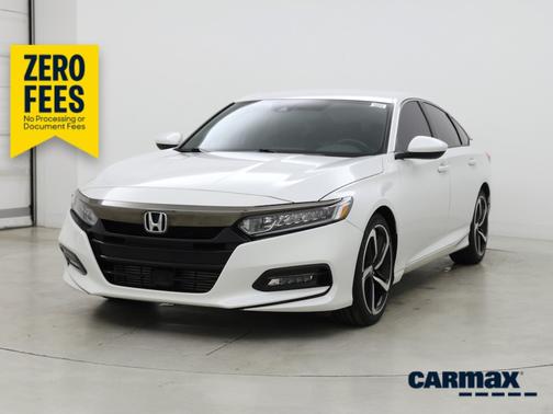 White 2020 Honda Accord Sport