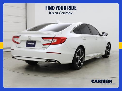 White 2020 Honda Accord Sport