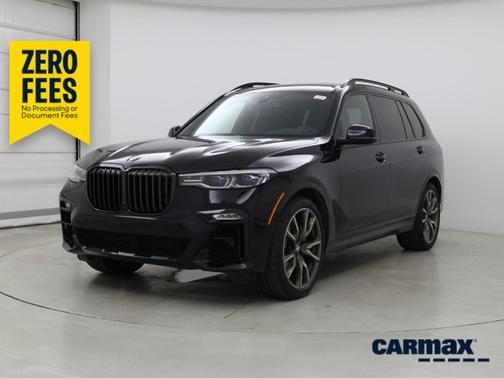 Black 2020 BMW X7 M50i