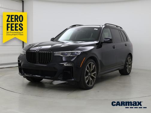 Black 2020 BMW X7 M50i