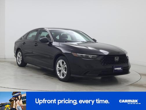 Black 2023 Honda Accord LX