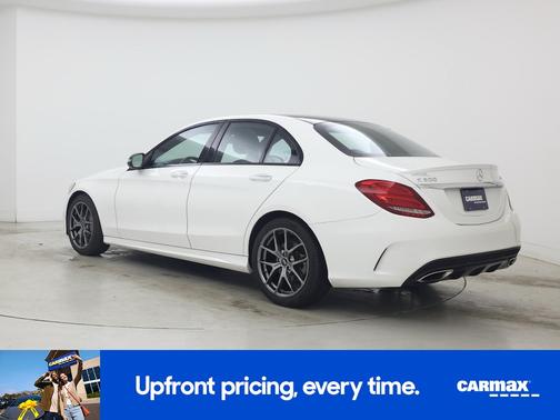 White 2016 Mercedes-Benz C-Class