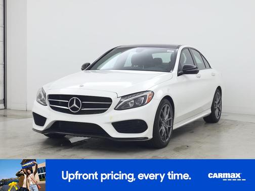 White 2016 Mercedes-Benz C-Class