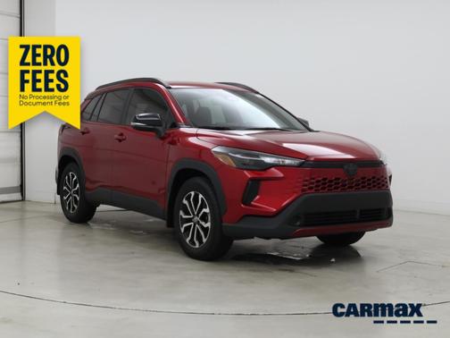 Red 2026 Toyota Corolla Cross Hybrid S
