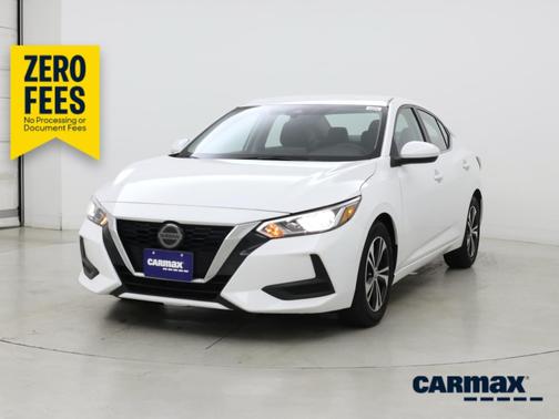 White 2023 Nissan Sentra SV