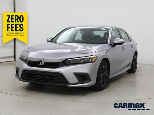 Silver 2022 Honda Civic LX