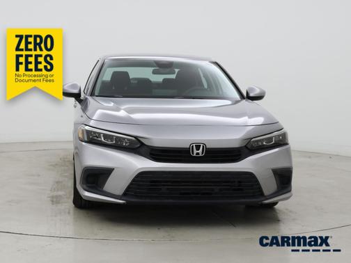 Silver 2022 Honda Civic LX