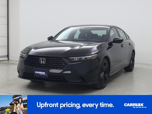 Black 2023 Honda Accord Hybrid Sport-L