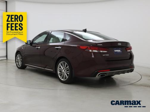 Burgundy 2018 Kia Optima SX