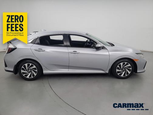 Silver 2017 Honda Civic LX