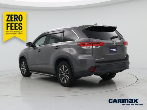 Gray 2018 Toyota Highlander XLE
