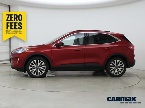 Burgundy 2020 Ford Escape Titanium