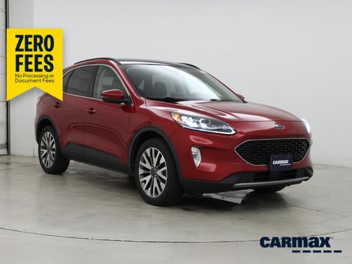 Burgundy 2020 Ford Escape Titanium