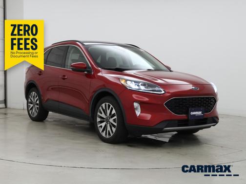 Burgundy 2020 Ford Escape Titanium