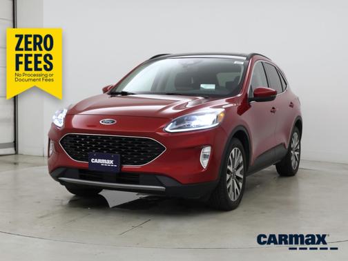 Burgundy 2020 Ford Escape Titanium