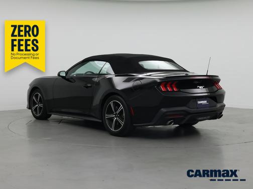 Black 2025 Ford Mustang Ecoboost Premium