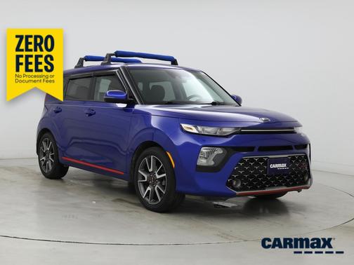 Blue 2020 Kia Soul GT-Line