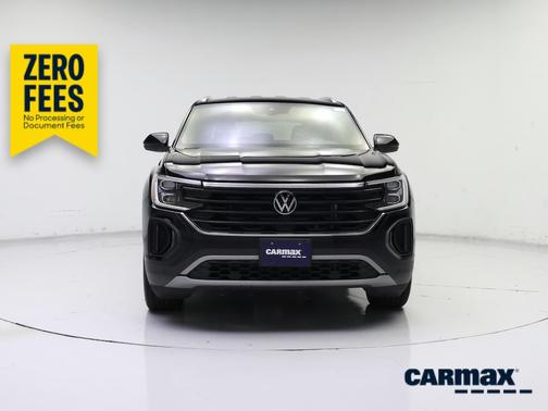 Black 2025 Volkswagen Atlas Cross Sport SE