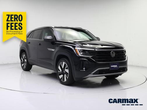 Black 2025 Volkswagen Atlas Cross Sport SE