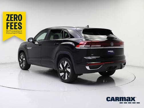 Black 2025 Volkswagen Atlas Cross Sport SE