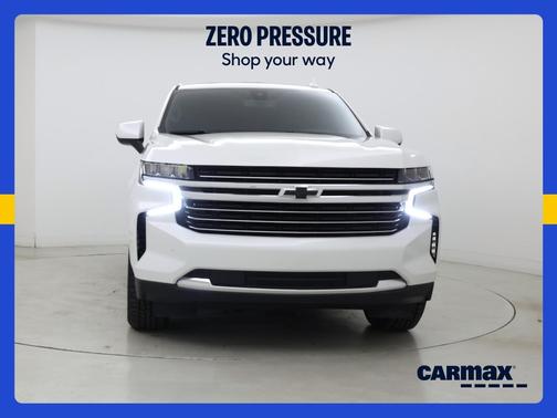 White 2021 Chevrolet Tahoe LT
