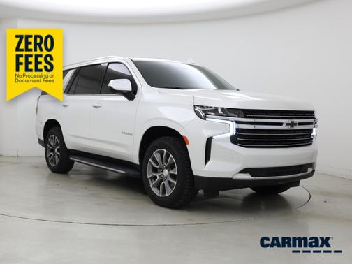 White 2021 Chevrolet Tahoe LT