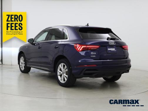 Blue 2025 Audi Q3 S-Line Premium