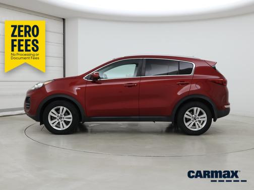 Red 2019 Kia Sportage LX