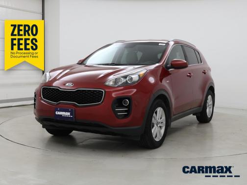 Red 2019 Kia Sportage LX