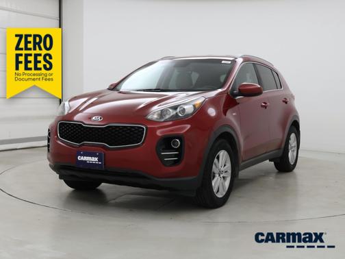 Red 2019 Kia Sportage LX