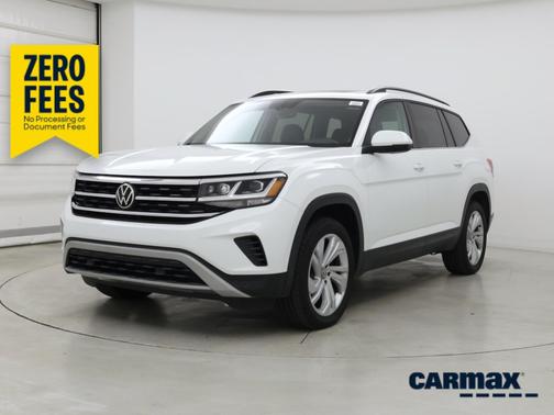 White 2021 Volkswagen Atlas SE w/Tech