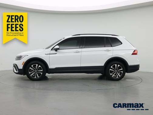 White 2023 Volkswagen Tiguan S