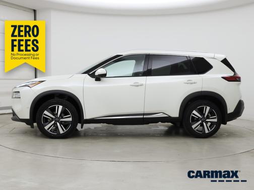 White 2023 Nissan Rogue SL